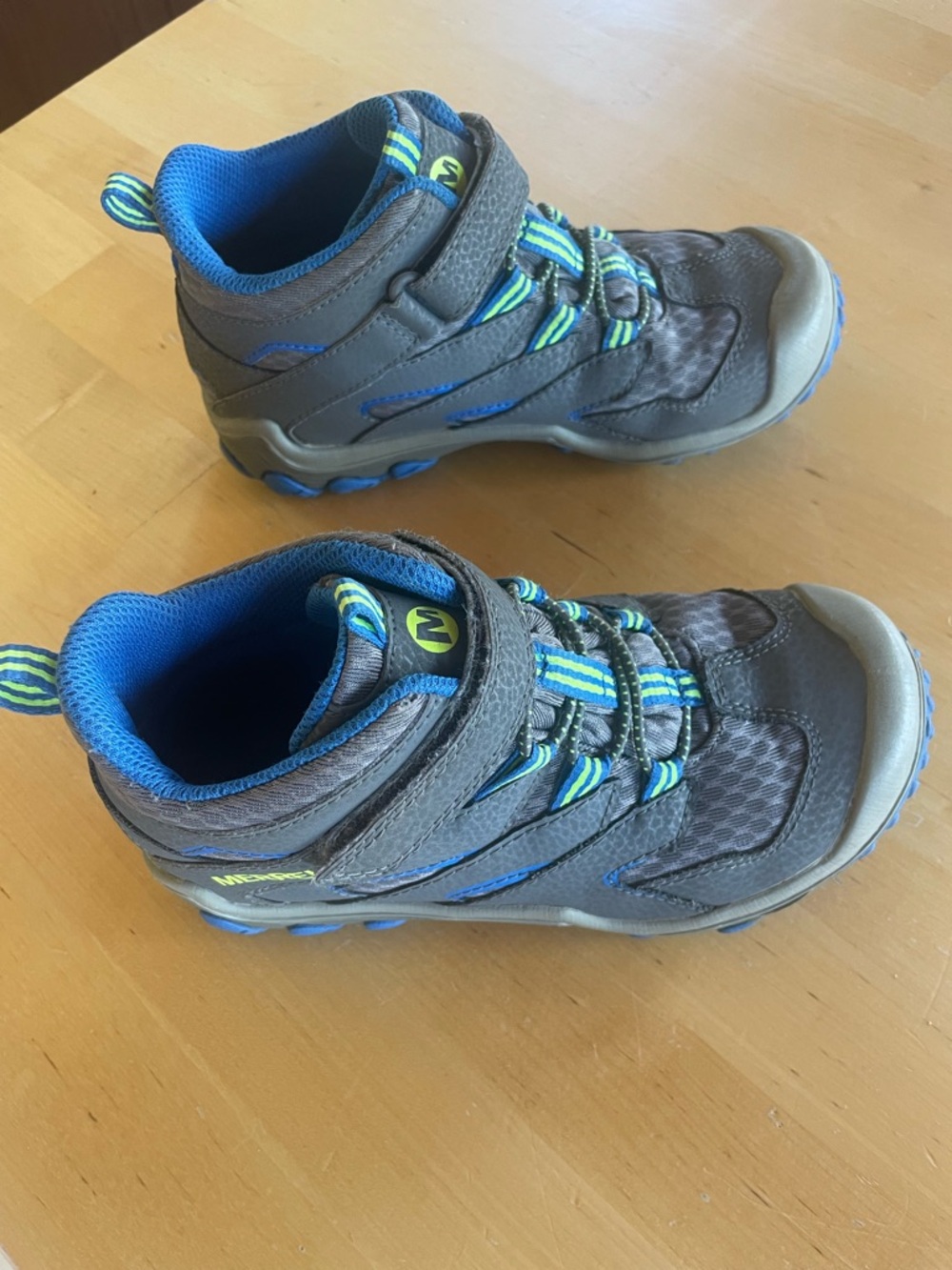 Merrell Chameleon Hiking Boots Trail Shoes Waterproof Kids Size 13.5 - Picture 3 of 11